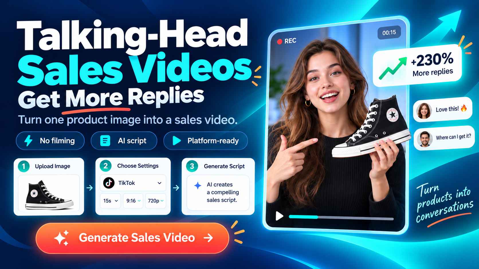 Talking-Head Sales Videos That Earn More Replies