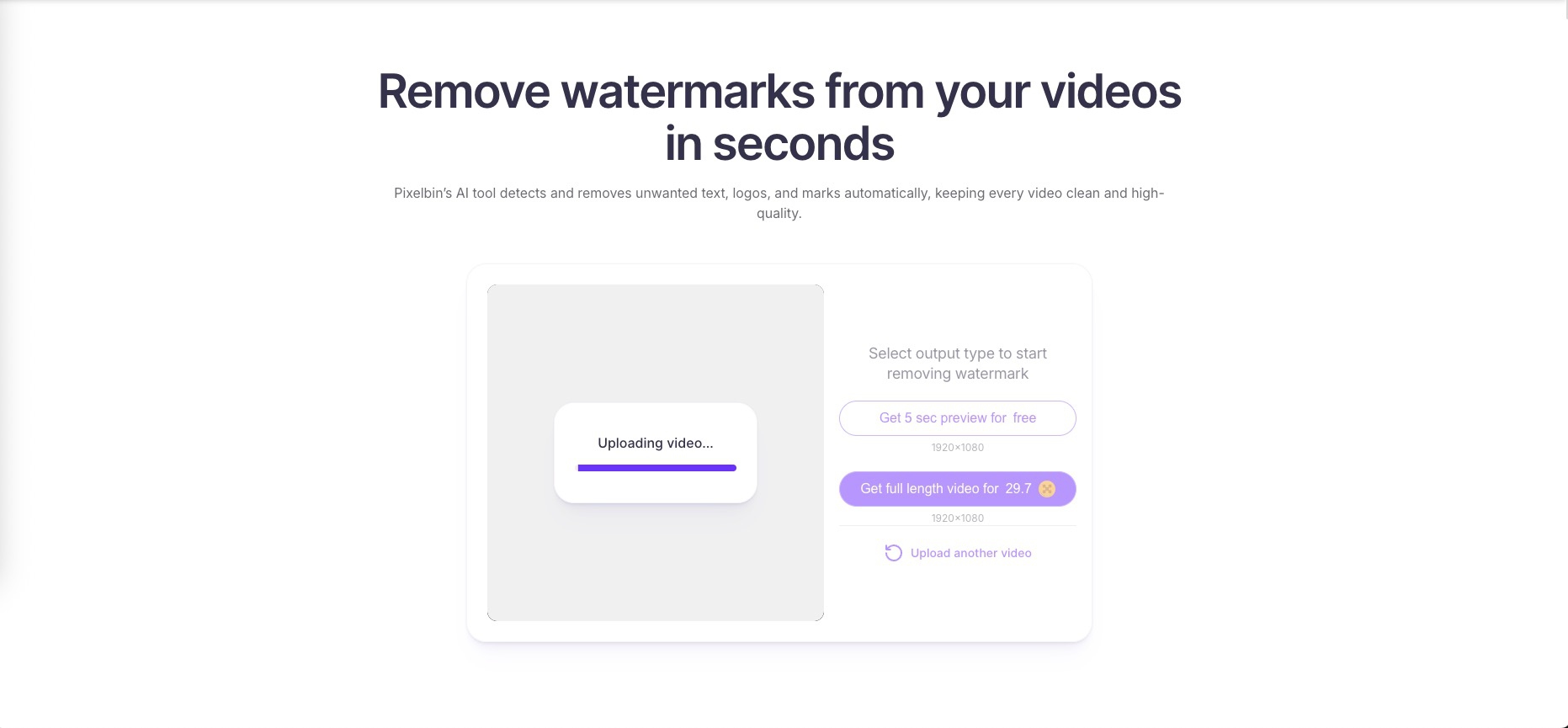 download screen (or lack of manual selection tools shown in the interface)