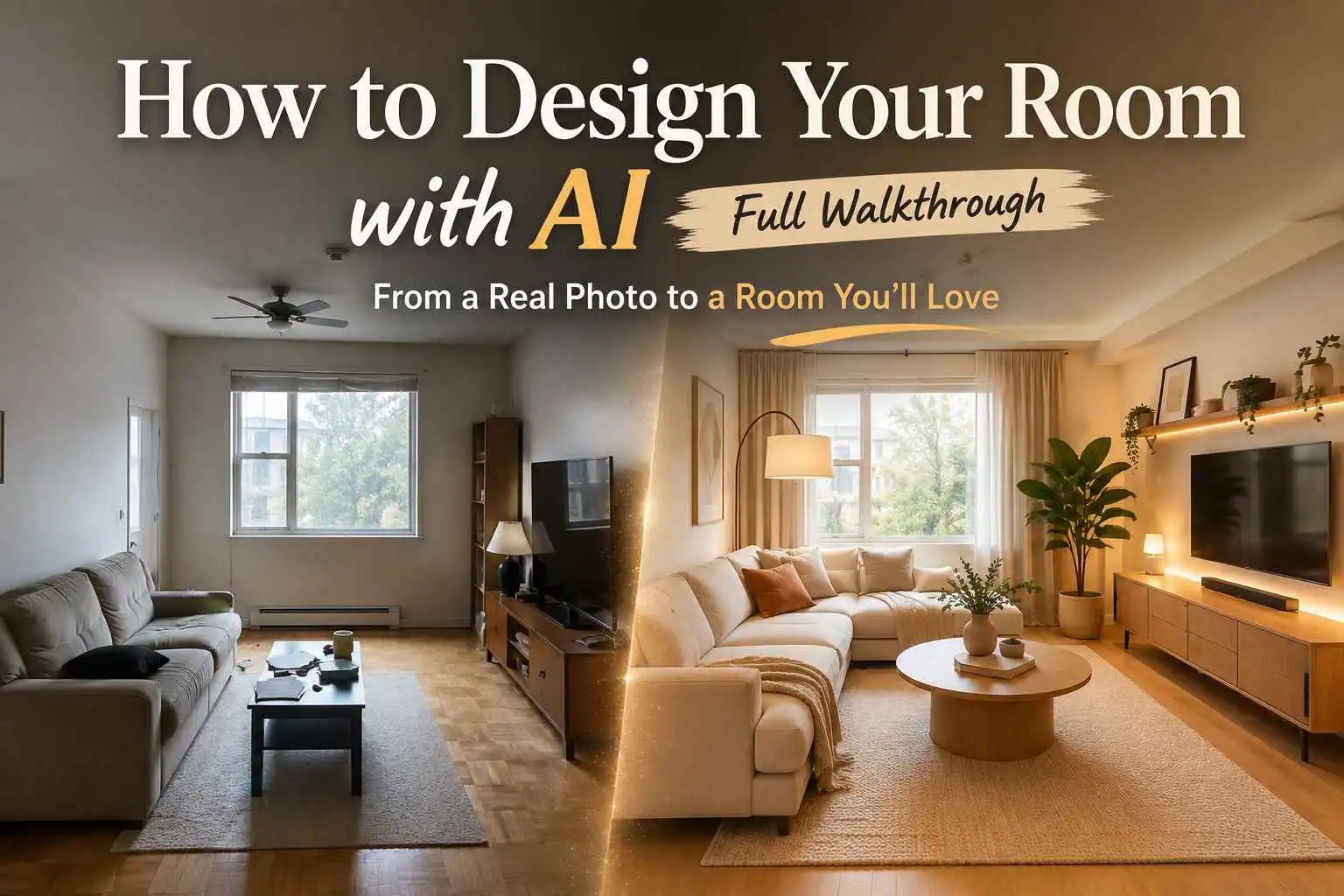 How to Design Your Room with AI From Photo: Step-by-Step Guide