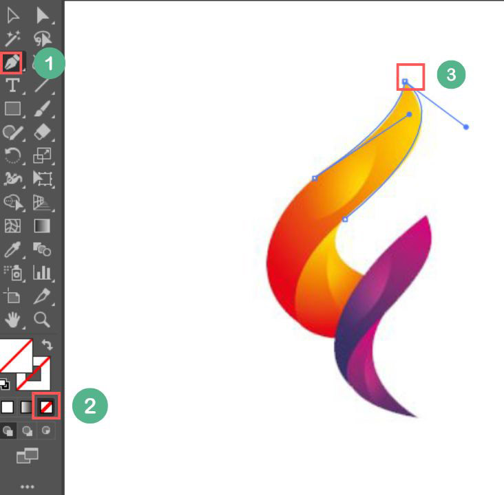 pen tool to remove backgrounds in illustrator