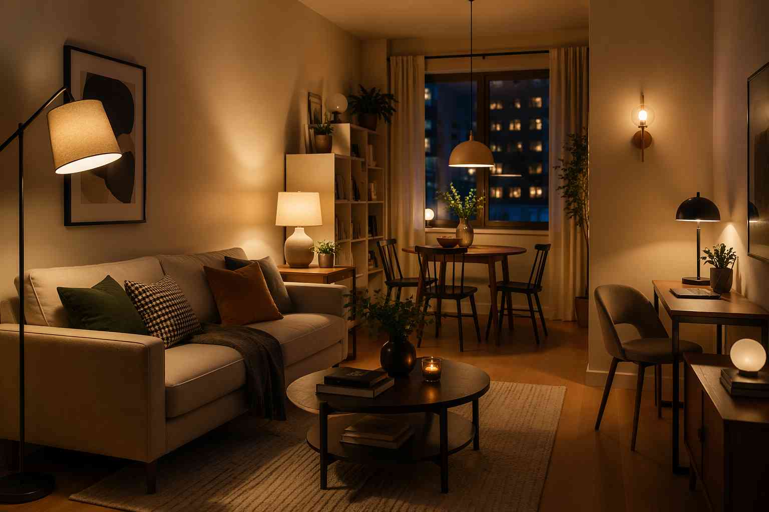 Use Lighting to Make the Room Feel Designed