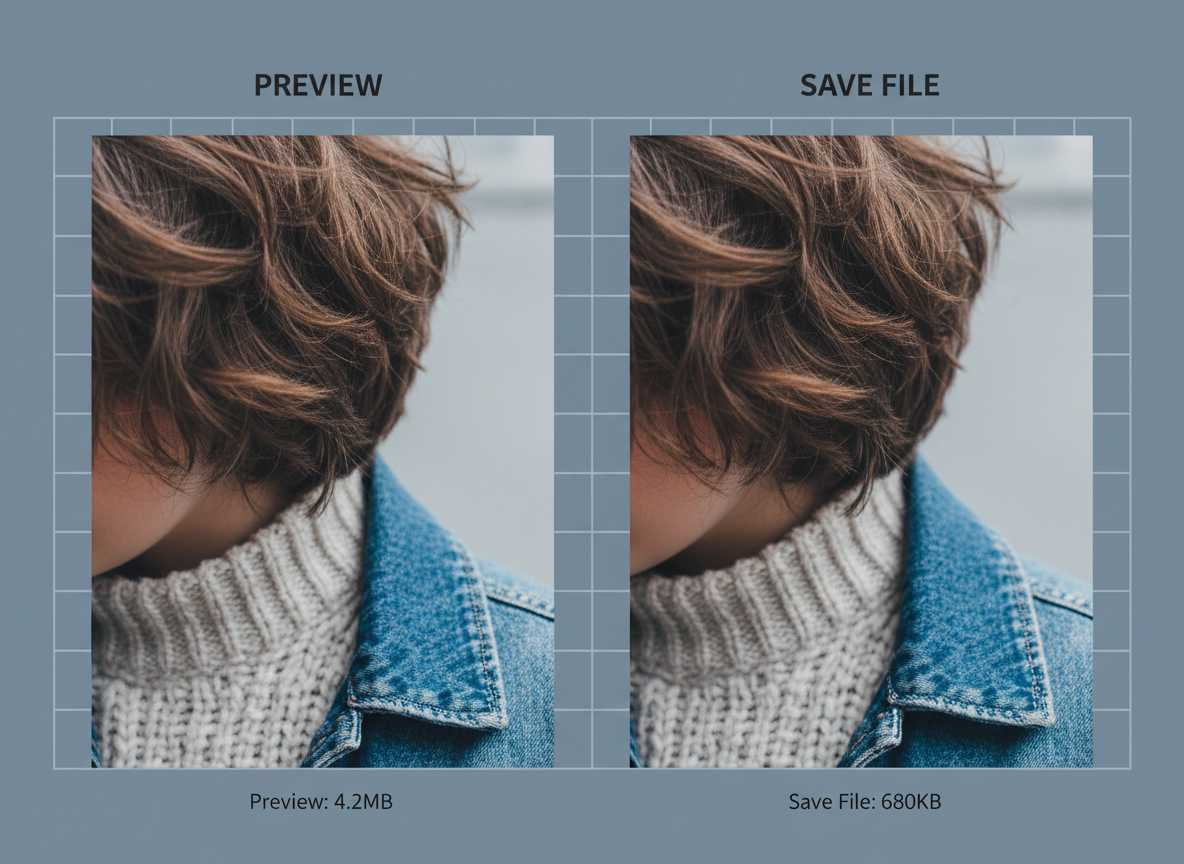 AI watermark remover before and after comparison on a difficult portrait watermark case
